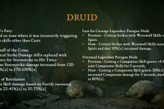 Diablo IV fejlesztői stream I. - PTR Változások