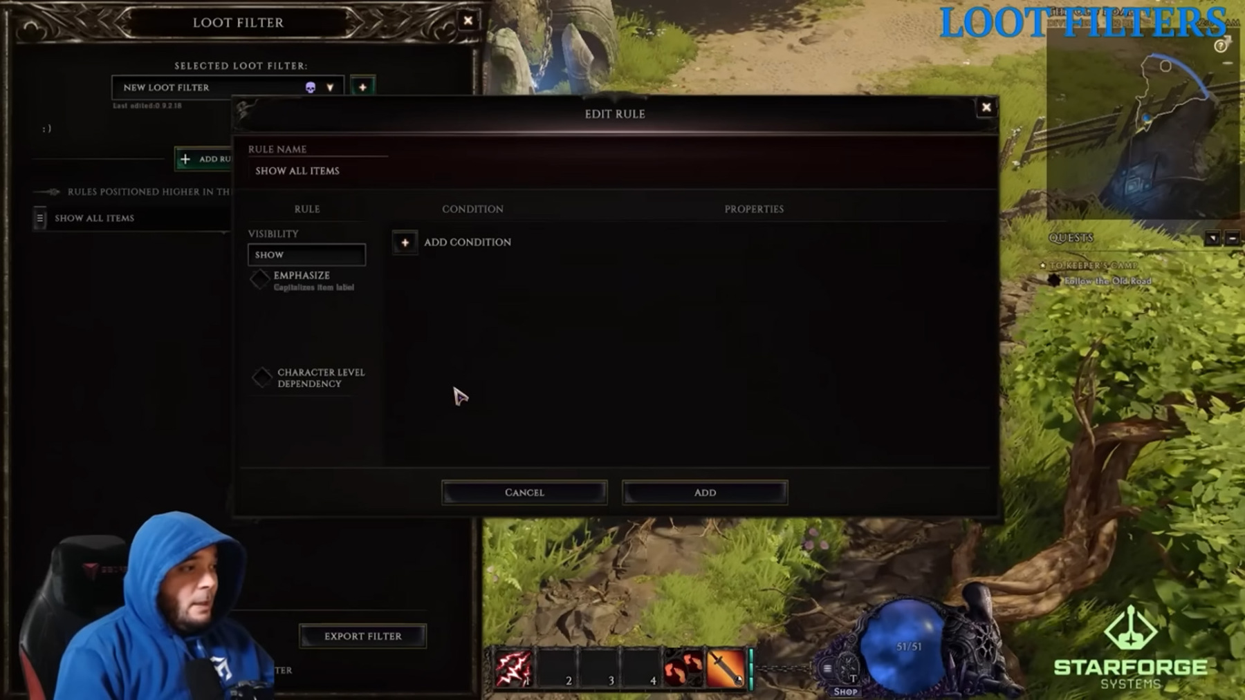 Loot Filter készítése Loot Filter készítése