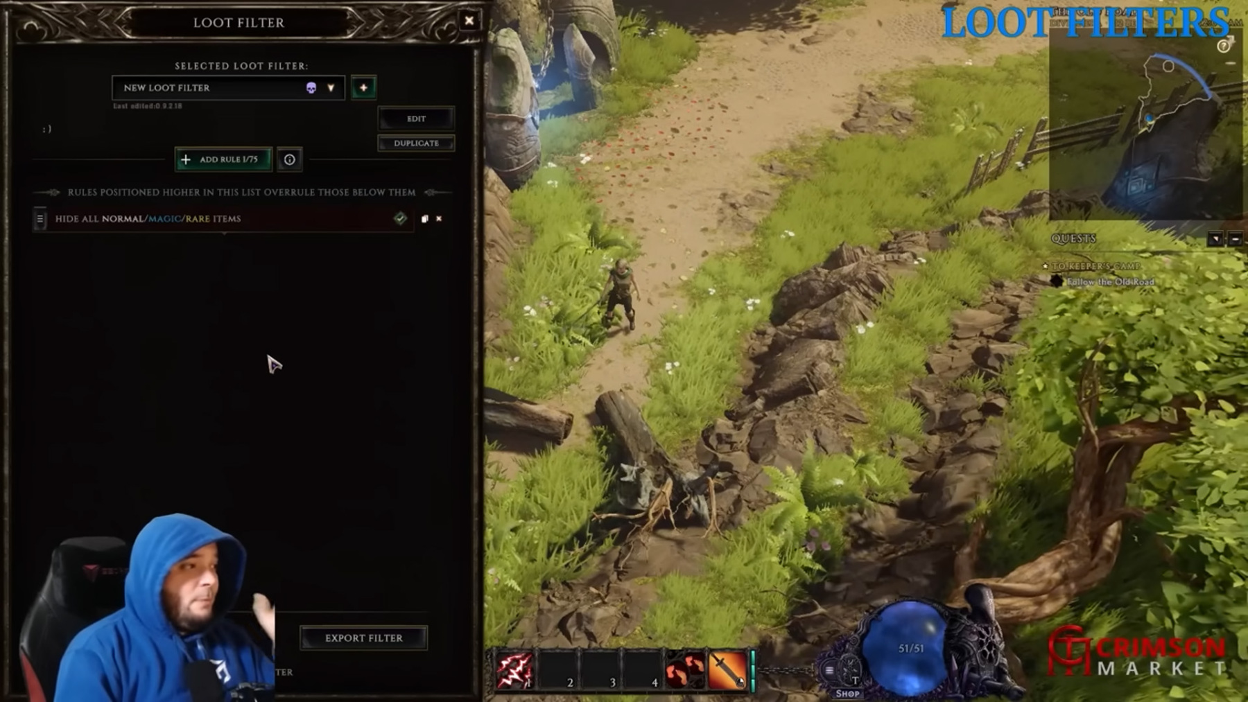 Loot Filter készítése Loot Filter készítése