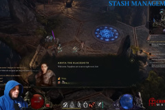 Stash management - Item széttörése