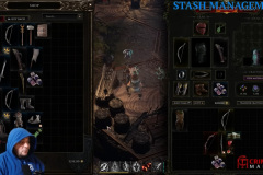 Stash management - Item széttörése